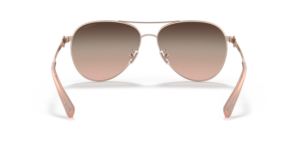 Coach C6178 0HC7128 9331U8 58 Shiny Rose Gold/ Brown Pink Gradient 58 / Plastic / Metal