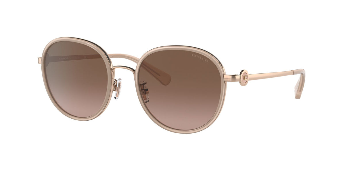 Coach C6179 0HC7129 56465M 54 Milky Pink/ Brown Pink Gradient 54 / Plastic / Metal