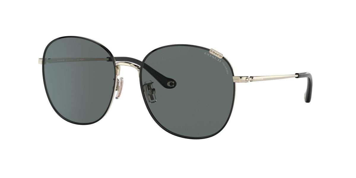 Coach HC 7134 Black / Grey Solid Polar 57 / Plastic / Metal