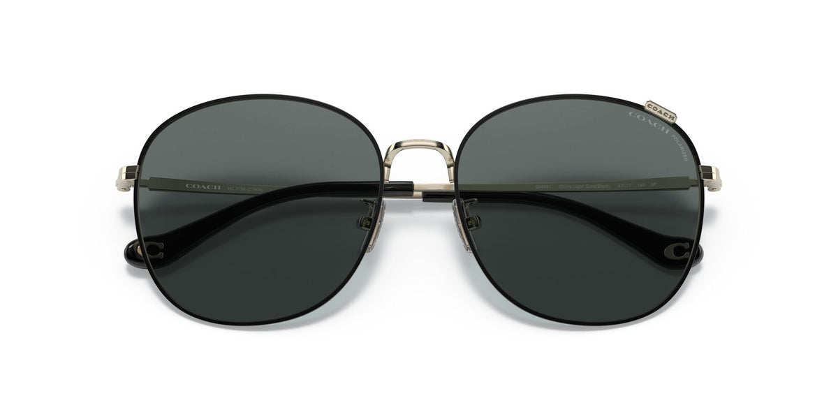Coach HC 7134 Black / Grey Solid Polar 57 / Plastic / Metal