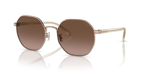 Coach Ch556 0HC7147 93315M 56 Shiny Rose Gold/ Brown Peach Flash 56 / Polyamide / Metal / Acetate