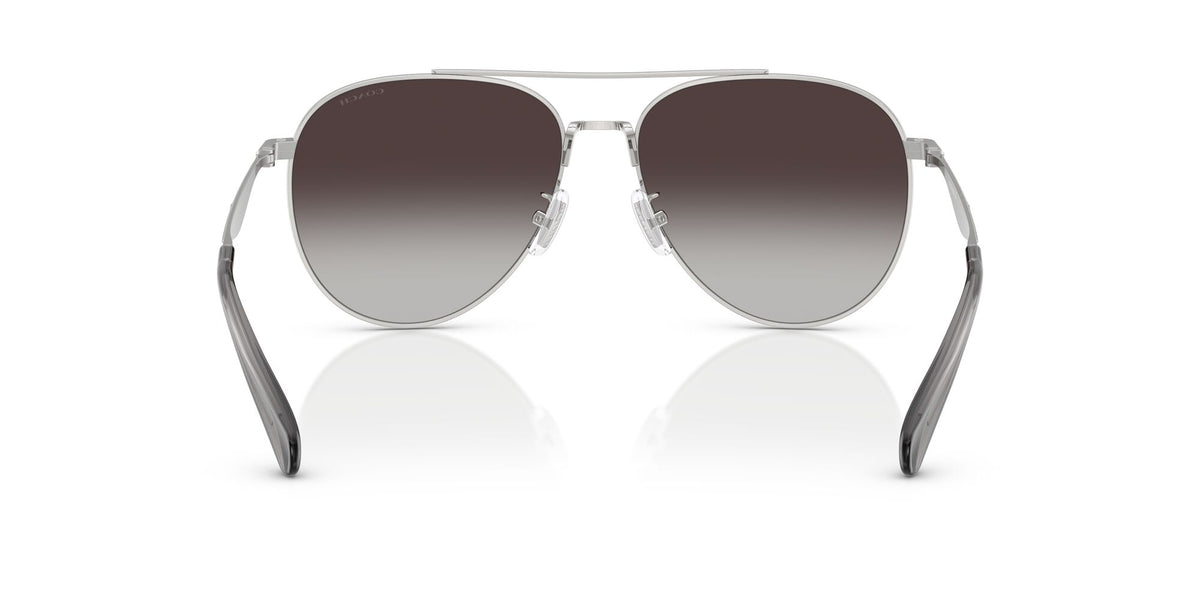 Coach Cw193 0HC7169 90013C 57 Shiny Silver/ Grey Gradient