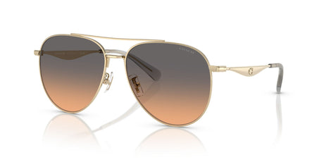 Coach Cw193 0HC7169 900518 57 Shiny Light Gold/ Smokey Peach Gradient