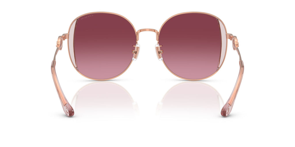 Coach Cad73 HC7176B 93318H 54 Shiny Rose Gold/Rose / Berry Gradient