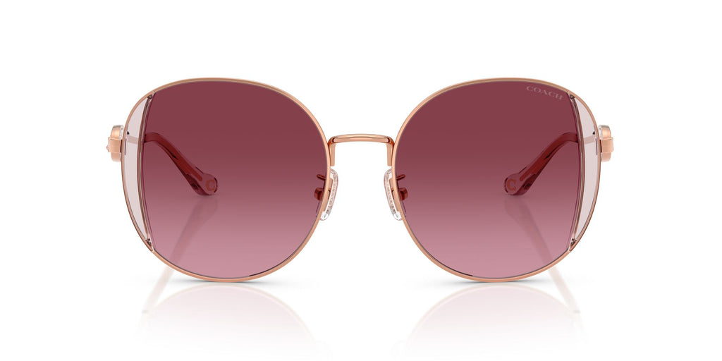 Coach Cad73 HC7176B 93318H 54 Shiny Rose Gold/Rose / Berry Gradient
