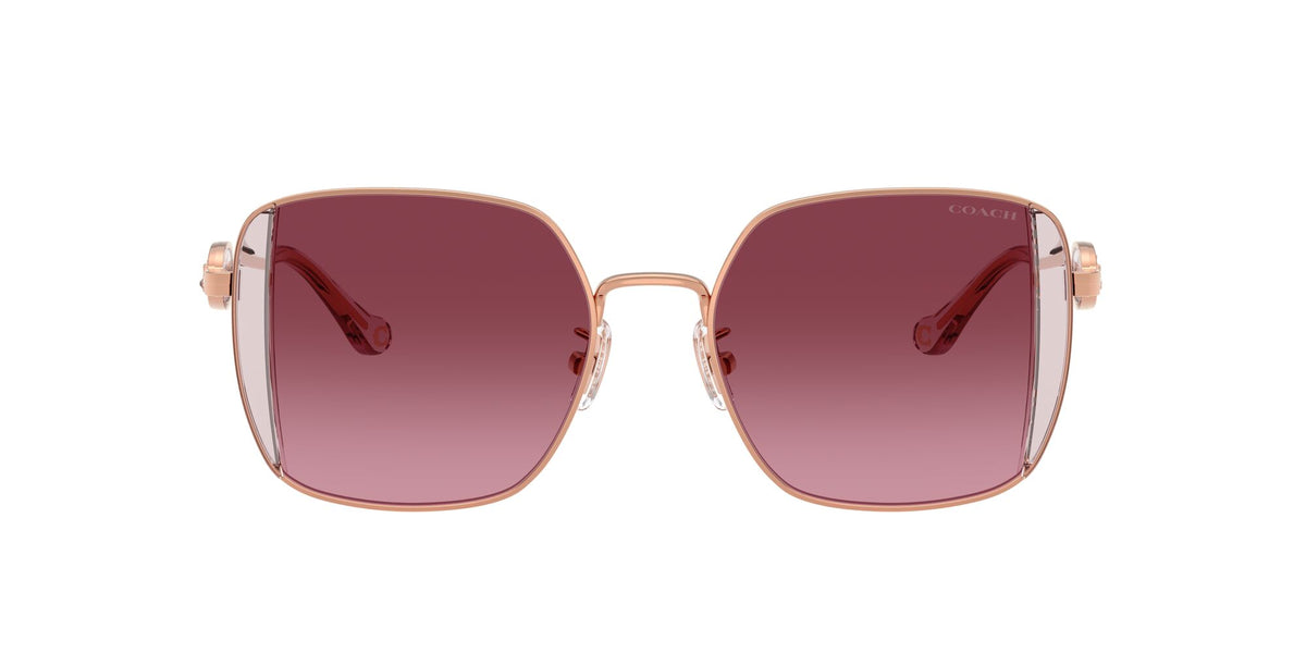 Coach Cad72 HC7177B 93318H 51 Shiny Rose Gold/Rose / Berry Gradient