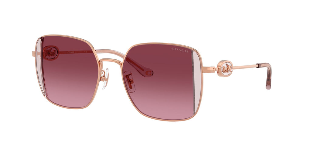 Coach Cad72 HC7177B 93318H 51 Shiny Rose Gold/Rose / Berry Gradient