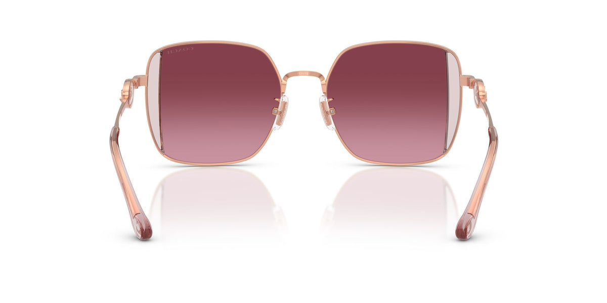 Coach Cad72 HC7177B 93318H 51 Shiny Rose Gold/Rose / Berry Gradient