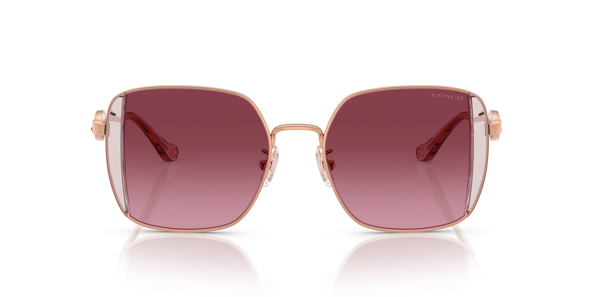Coach Cad72 HC7177B 93318H 51 Shiny Rose Gold/Rose / Berry Gradient