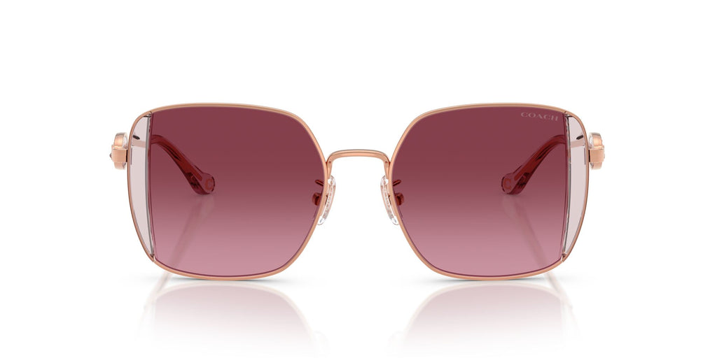 Coach Cad72 HC7177B 93318H 51 Shiny Rose Gold/Rose / Berry Gradient