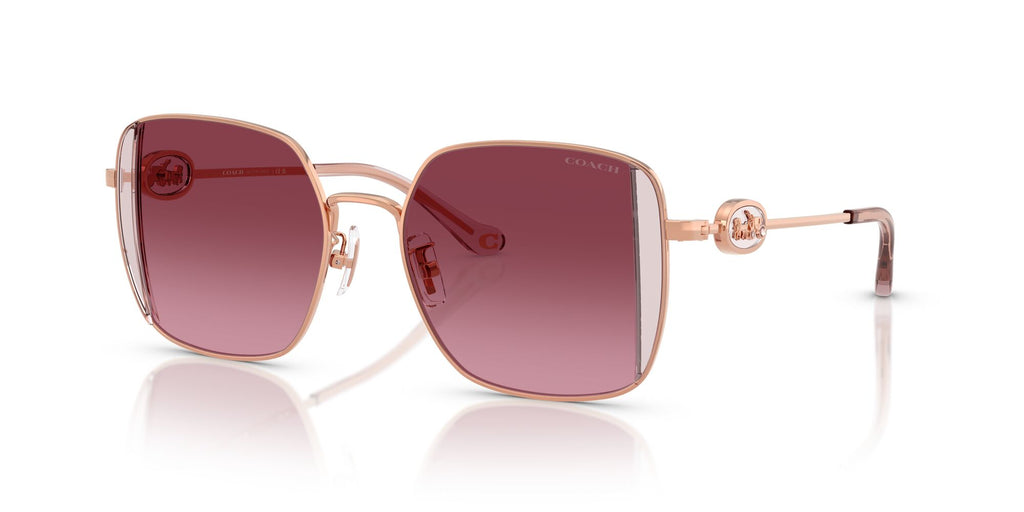 Coach Cad72 HC7177B 93318H 51 Shiny Rose Gold/Rose / Berry Gradient
