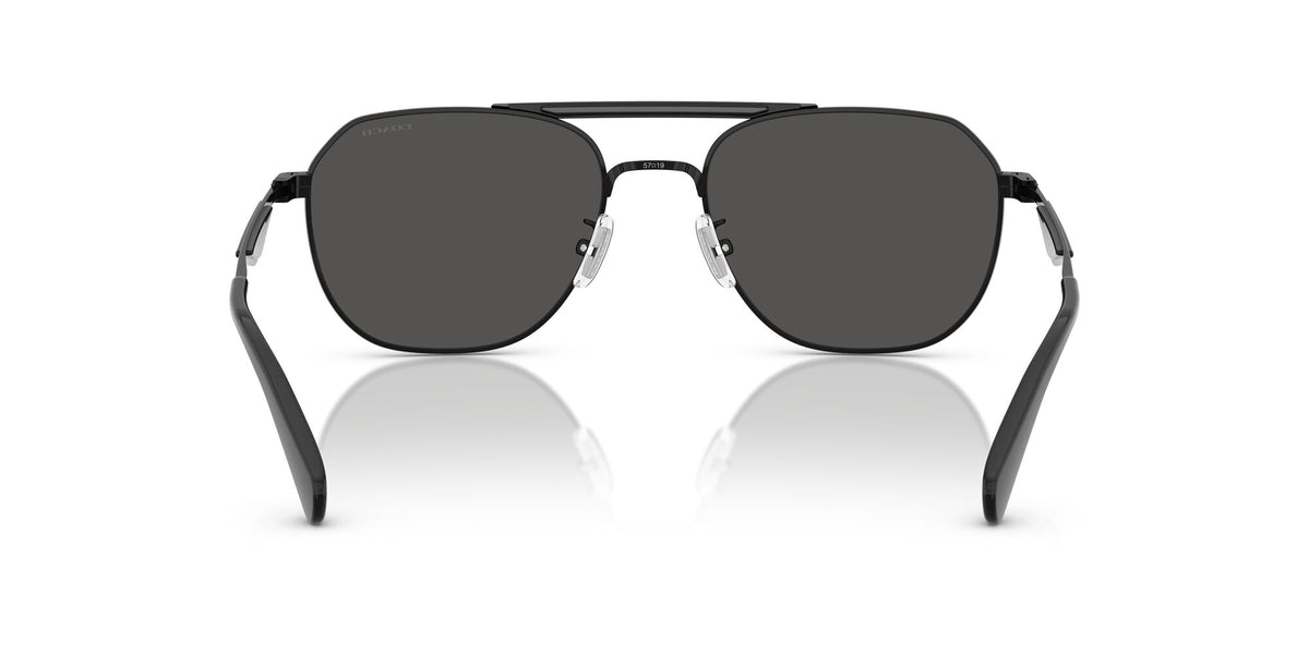 Coach Cae80 HC7178 939387 57 Satin Black/Black / Grey Solid