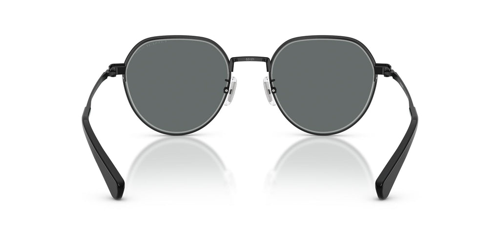 Coach Cae81 HC7179 934481 52 Satin Black / Grey Solid Polar
