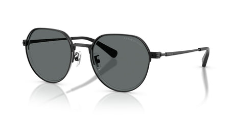 Coach Cae81 HC7179 934481 52 Satin Black / Grey Solid Polar