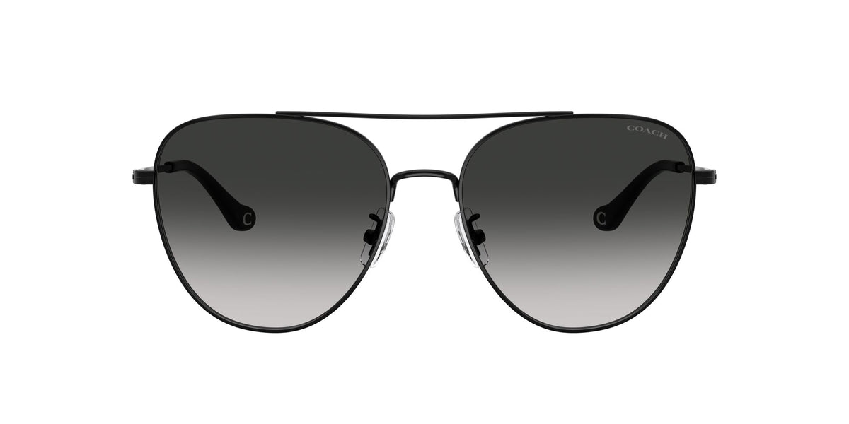 Coach 0HC7182 93443C 56 Shiny Black/ Grey Gradient