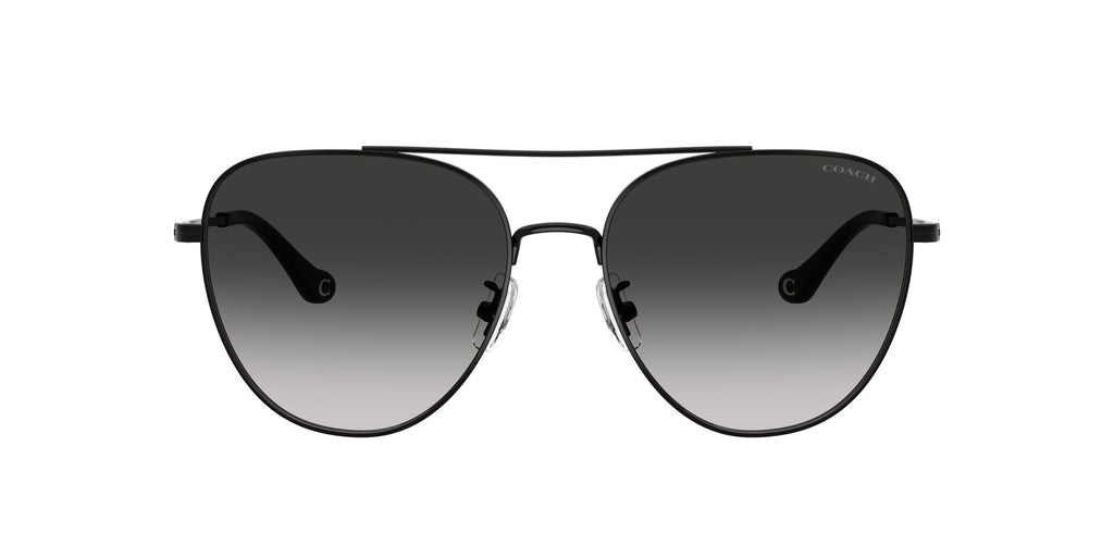 Coach 0HC7182 93443C 56 Shiny Black/ Grey Gradient