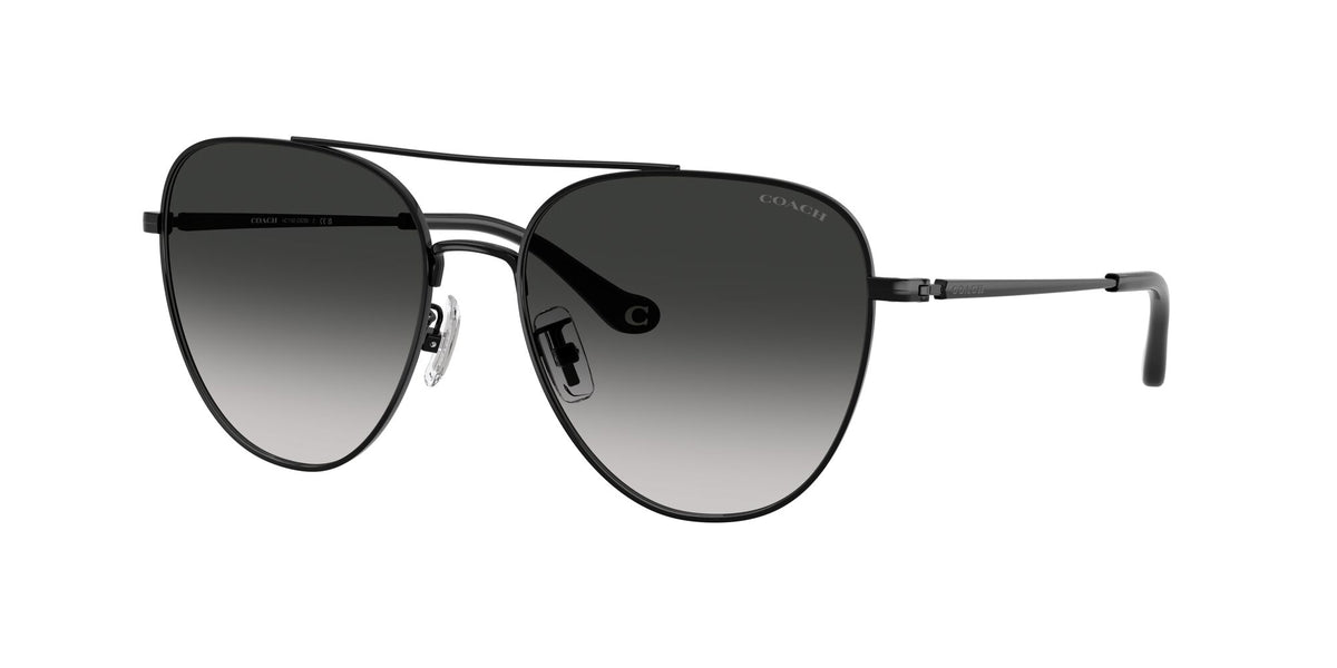 Coach 0HC7182 93443C 56 Shiny Black/ Grey Gradient