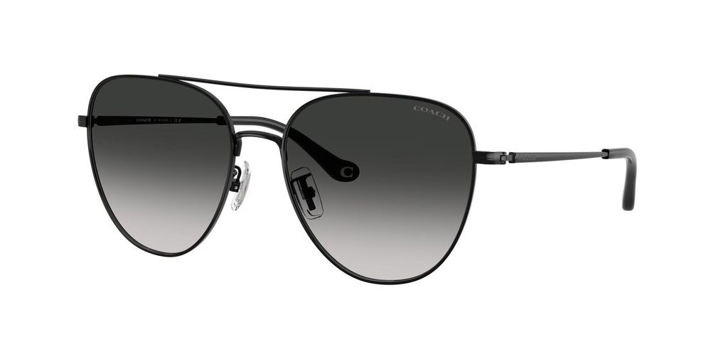 Coach 0HC7182 93443C 56 Shiny Black/ Grey Gradient