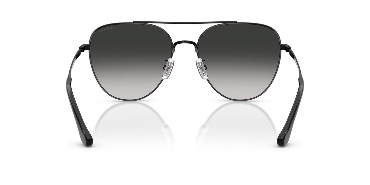 Coach 0HC7182 93443C 56 Shiny Black/ Grey Gradient