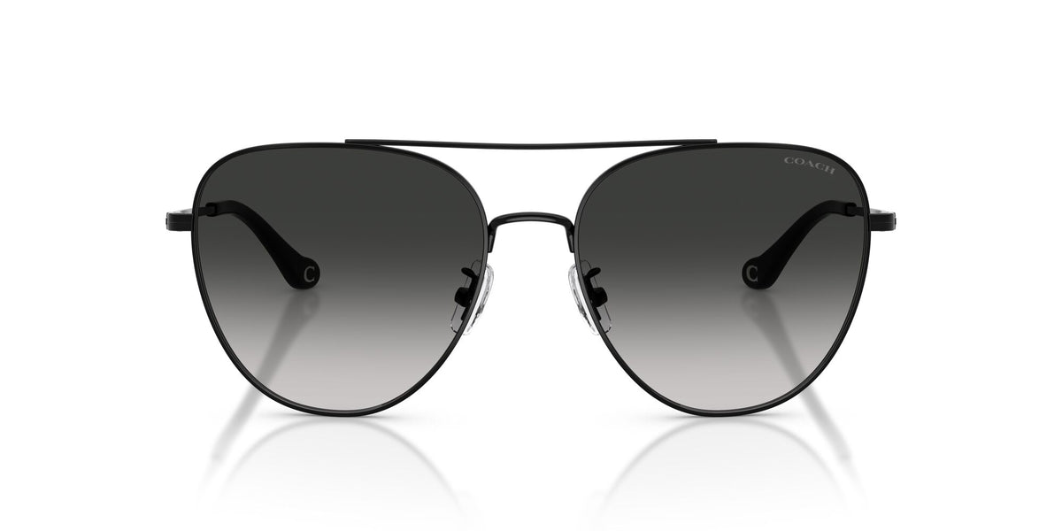 Coach 0HC7182 93443C 56 Shiny Black/ Grey Gradient
