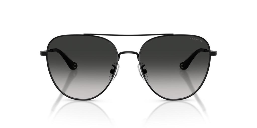 Coach 0HC7182 93443C 56 Shiny Black/ Grey Gradient