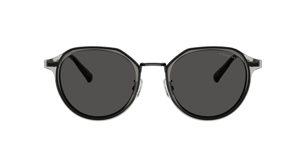Coach 0HC7183 947287 51 Satin Black/ Grey Solid