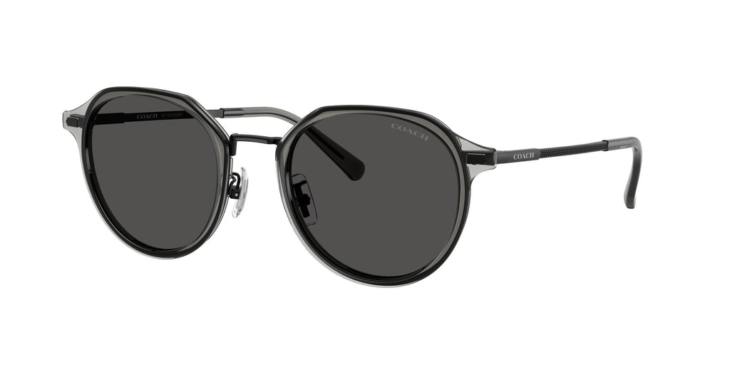 Coach 0HC7183 947287 51 Satin Black/ Grey Solid
