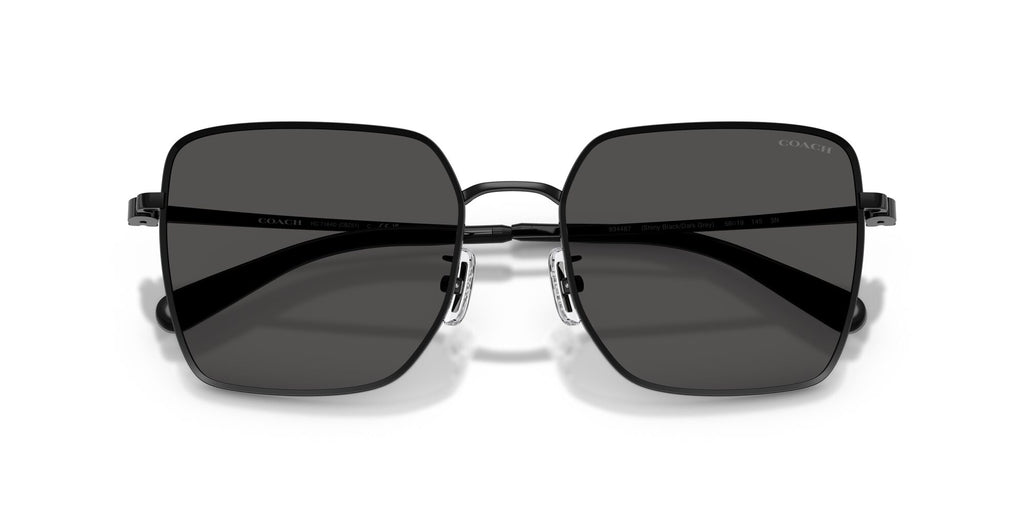 Coach 0HC7184D 934487 56 Shiny Black/Dark Grey/ Grey Solid