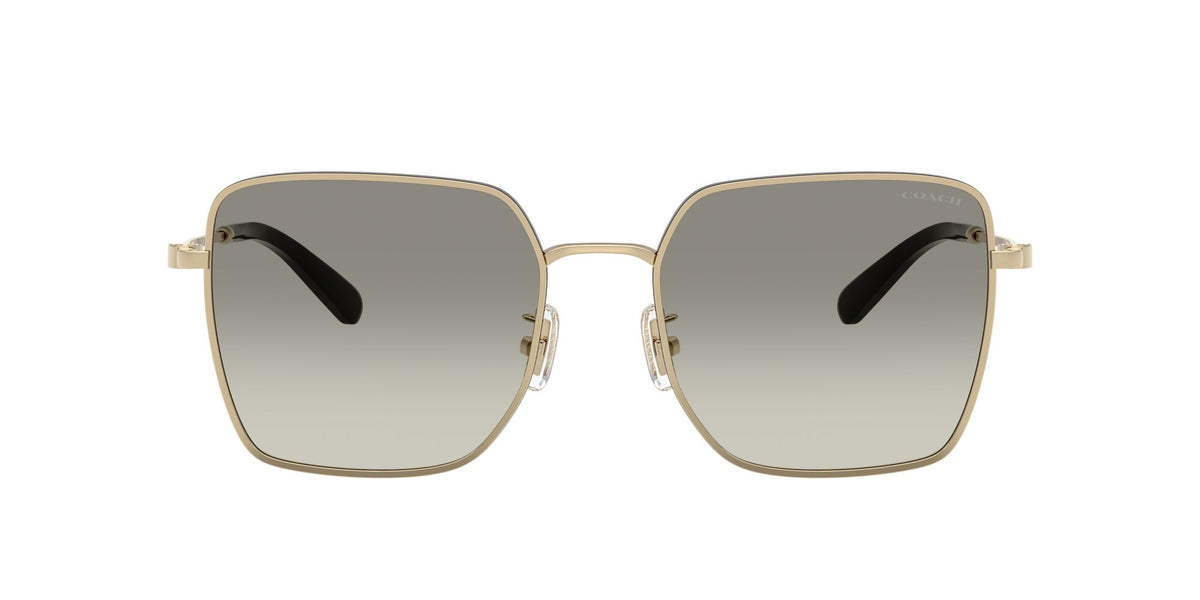 Coach 0HC7184D 94643C 56 Shiny Light Gold/Black/ Grey Gradient
