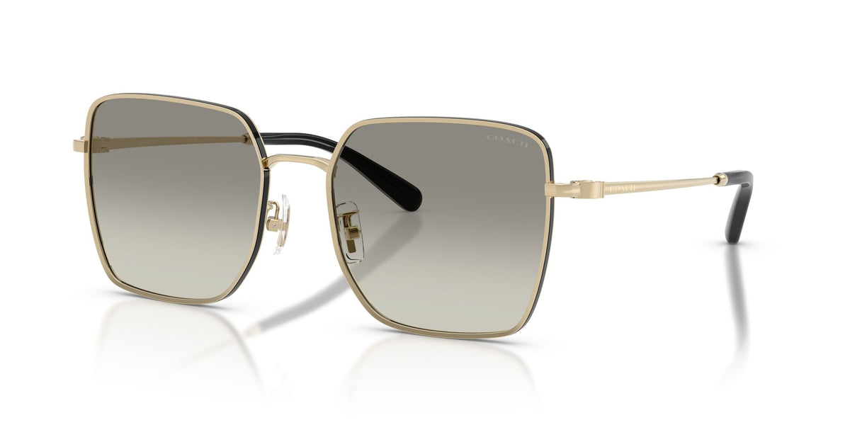 Coach 0HC7184D 94643C 56 Shiny Light Gold/Black/ Grey Gradient