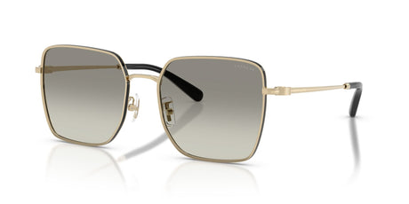 Coach 0HC7184D 94643C 56 Shiny Light Gold/Black/ Grey Gradient