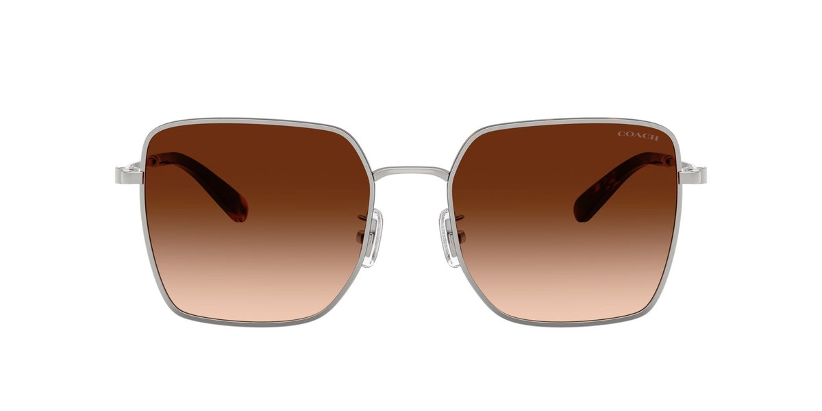 Coach 0HC7184D 94775M 56 Silver/Dark Tortoise/ Brown Gradient