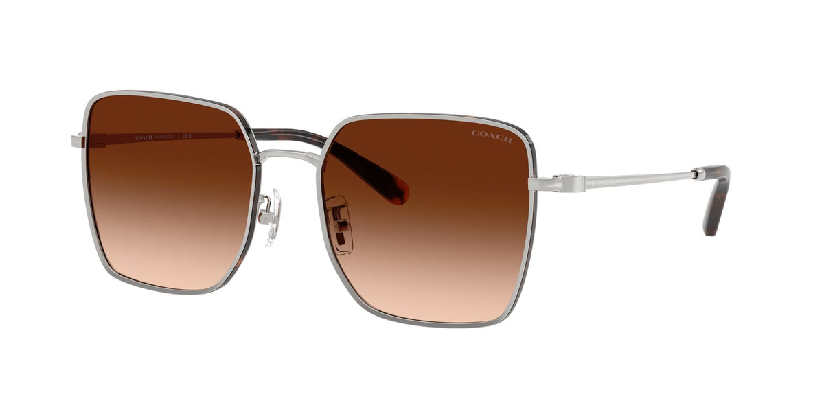 Coach 0HC7184D 94775M 56 Silver/Dark Tortoise/ Brown Gradient