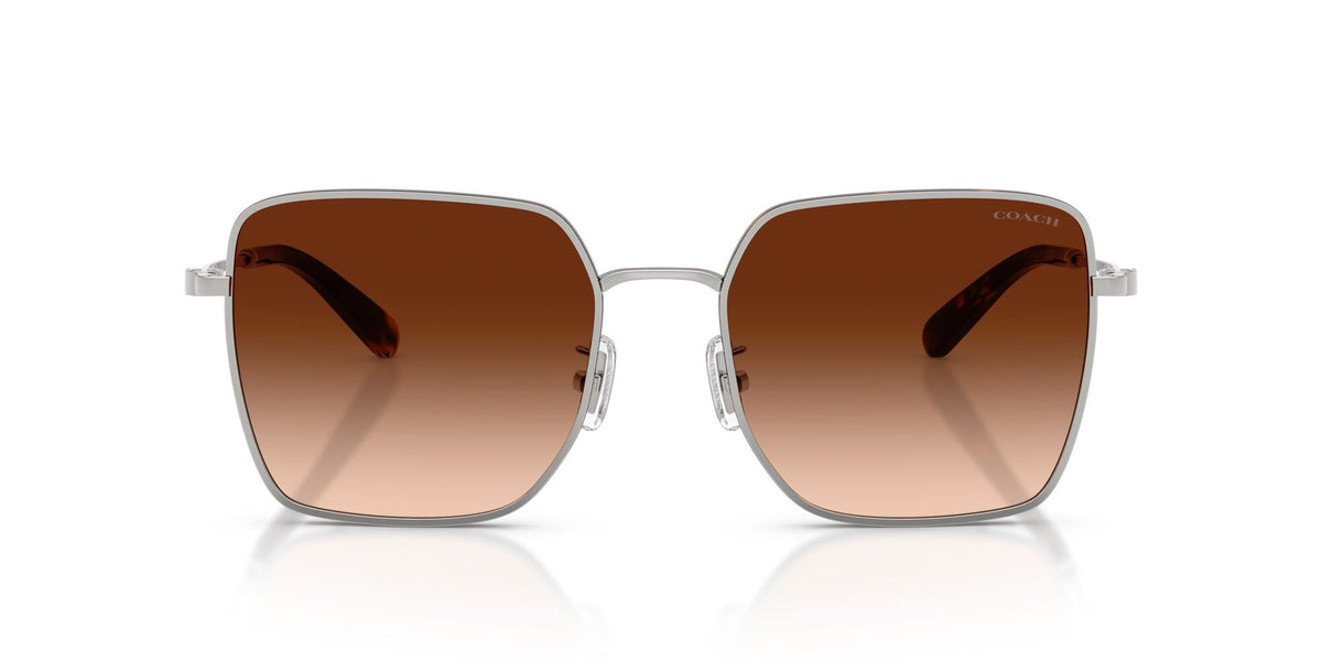 Coach 0HC7184D 94775M 56 Silver/Dark Tortoise/ Brown Gradient