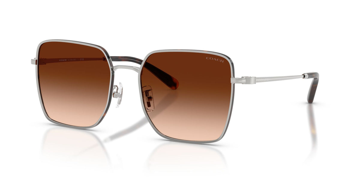 Coach 0HC7184D 94775M 56 Silver/Dark Tortoise/ Brown Gradient