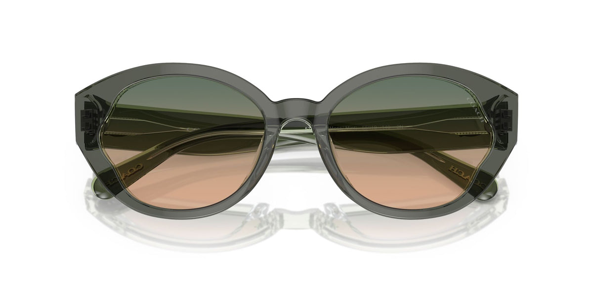 Coach Ch569 0HC8364U 574613 55 Moss/Mint/ Green Beige Gradient 55 / Polyamide / Acetate / Acetate