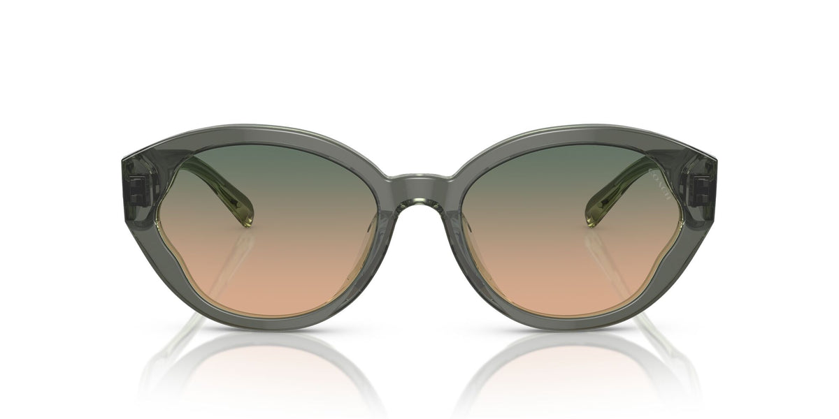 Coach Ch569 0HC8364U 574613 55 Moss/Mint/ Green Beige Gradient 55 / Polyamide / Acetate / Acetate