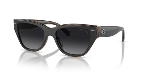 Coach Ch660 0HC8370F 5764T3 56 Black/Dark Tortoise/ Grey Gradient Polar 56 / Cr39 / Acetate / Acetate