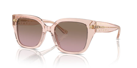 Coach 0HC8392U 566814 53 Transparent Dusty Rose/ Brown Pink Gradient