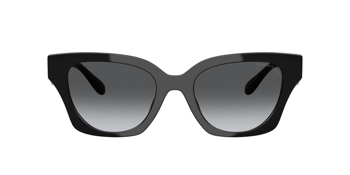 Coach Cad18 HC8418U 5002T3 53 Black / Grey Gradient Polar