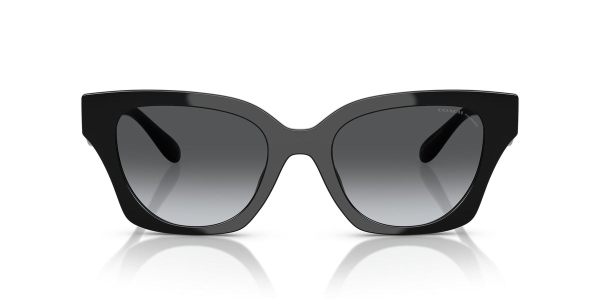 Coach Cad18 HC8418U 5002T3 53 Black / Grey Gradient Polar