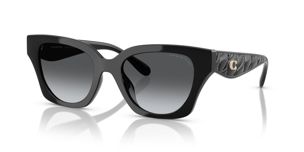 Coach Cad18 HC8418U 5002T3 53 Black / Grey Gradient Polar
