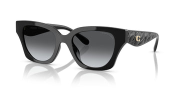 Coach Cad18 HC8418U 5002T3 53 Black / Grey Gradient Polar
