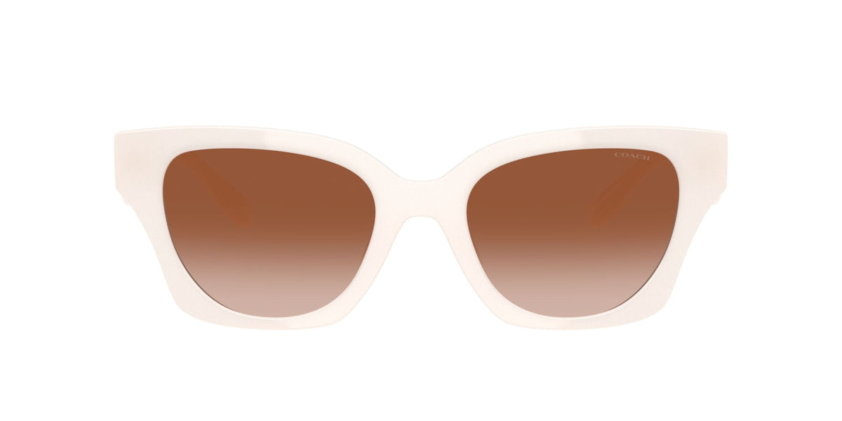 Coach Cad18 HC8418U 580513 53 Milky Cloud / Brown Gradient