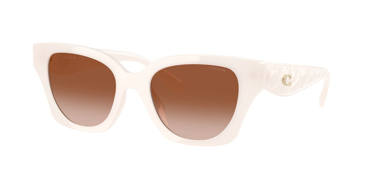 Coach Cad18 HC8418U 580513 53 Milky Cloud / Brown Gradient