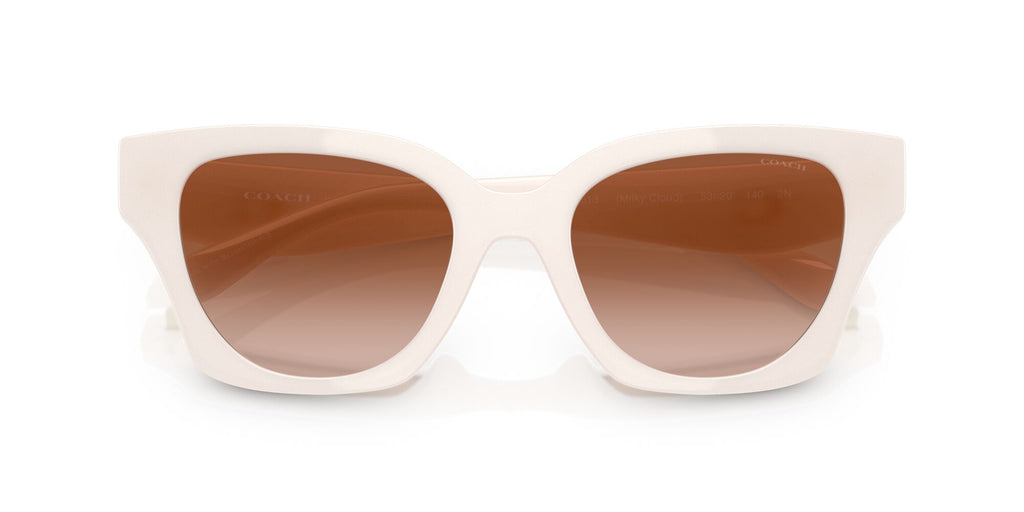 Coach Cad18 HC8418U 580513 53 Milky Cloud / Brown Gradient