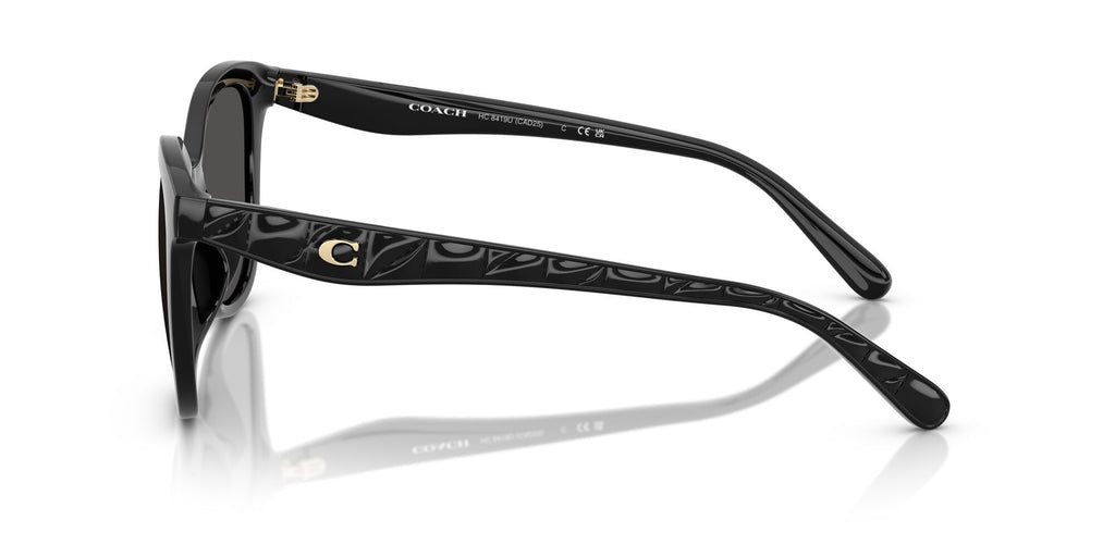 Coach Cad25 HC8419U 500287 55 Black / Grey Solid