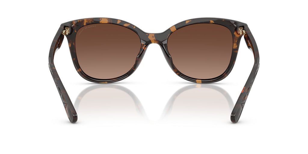 Coach Cad25 HC8419U 5120T5 55 Dark Tortoise / Brown Gradient Polar