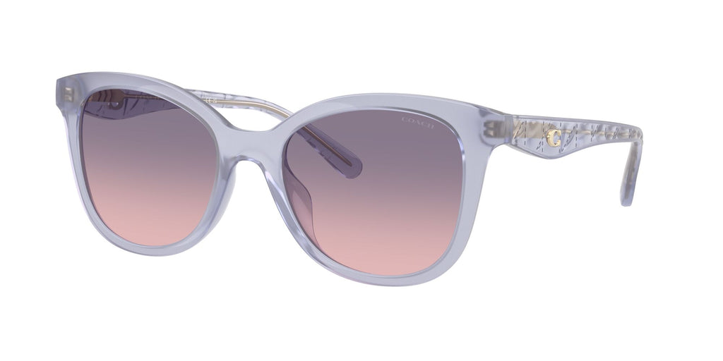 Coach Cad25 HC8419U 5873I6 55 Milky Purple / Violet Gradient