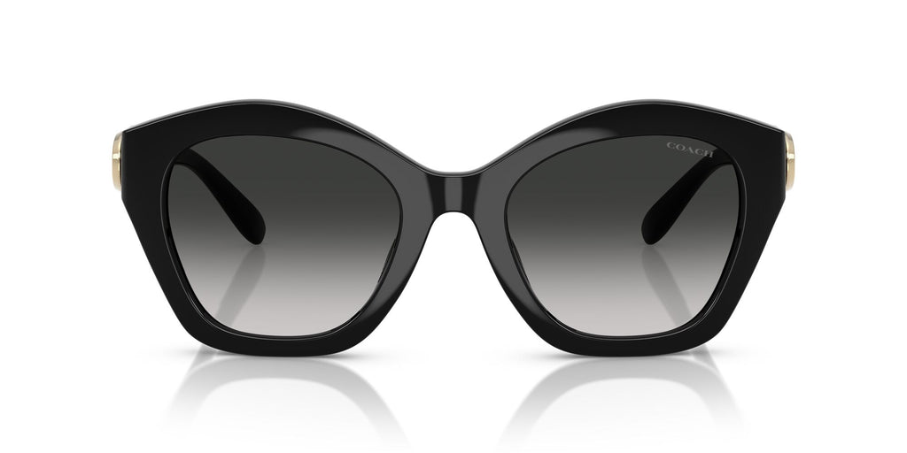 Coach Cad31 HC8421U 50023C 54 Black / Grey Gradient